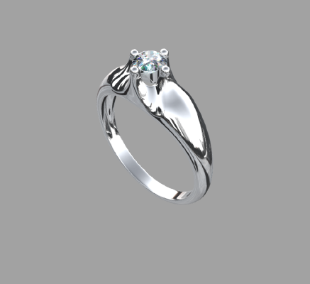 Women rings 893 | 3d print model