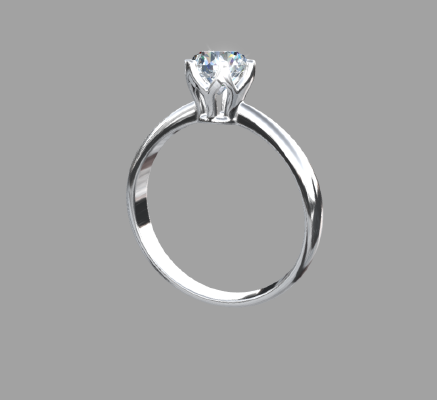 Women rings 895 | 3d print model