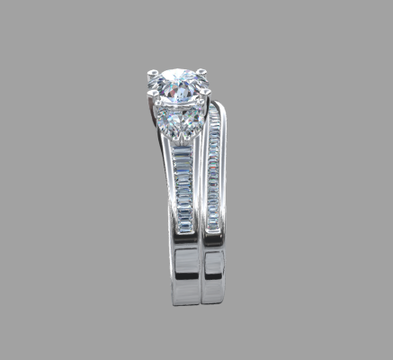 Women rings 900 | 3d print model