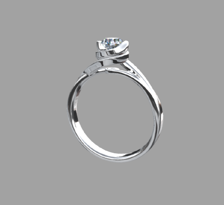 Women rings 901 | 3d print model