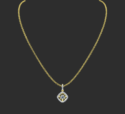 Pendant & Necklace 906 | 3d print model