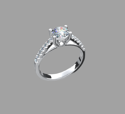Women rings 908 | 3d print model