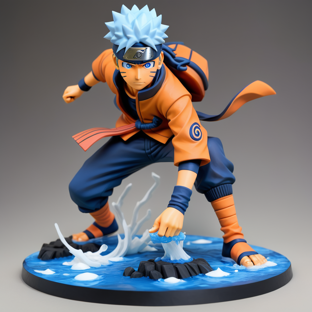 3D Printing Models for Naruto