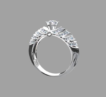 Women rings 917 | 3d print model