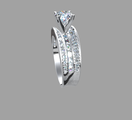 Women rings 924 | 3d print model