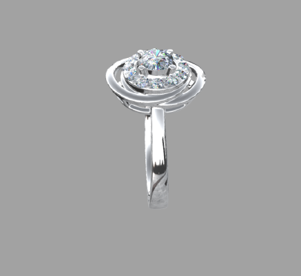 Women rings 937 | 3d print model