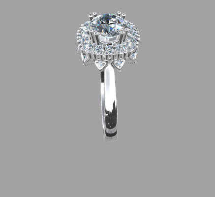 Women rings 938 | 3d print model
