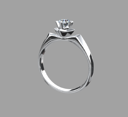 Women rings 951 | 3d print model