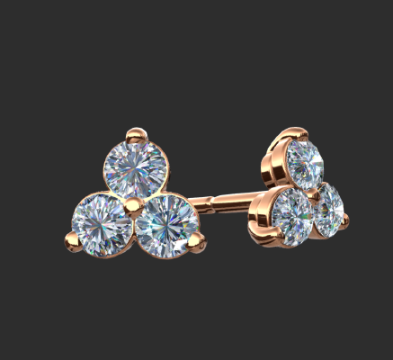Earrings 960 | 3d print model