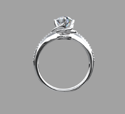 Women rings 967 | 3d print model