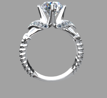 Women rings 976 | 3d print model