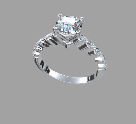 Women rings 979 | 3d print model