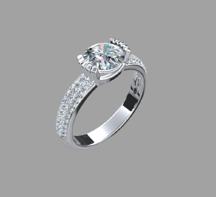 Women rings 980 | 3d print model