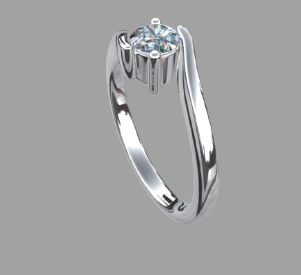 Women rings 984 | 3d print model