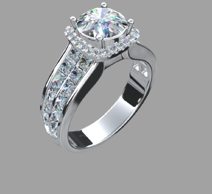 Women rings 986 | 3d print model