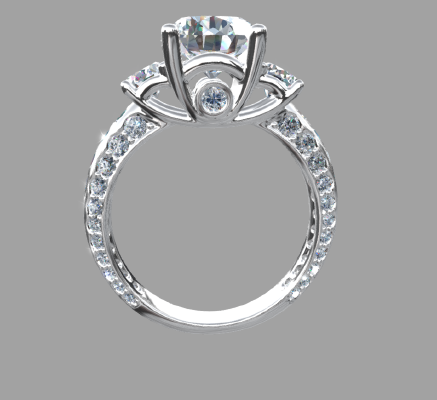 Women rings 987 | 3d print model