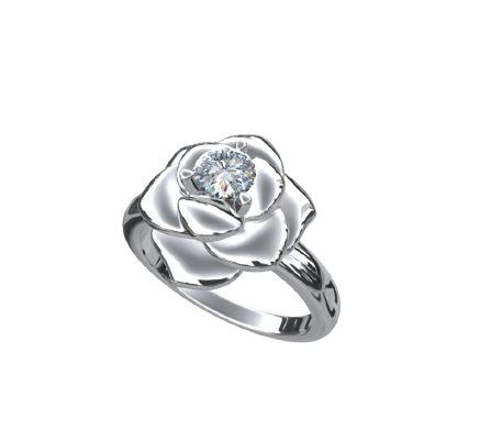 Fashion ring 993 | 3d print model