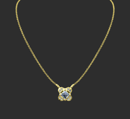 Pendant & Necklace 995 | 3d print model