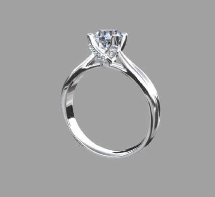 Women rings 1005 | 3d print model