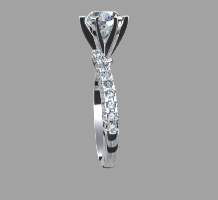 Women rings 1006 | 3d print model