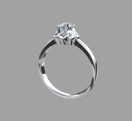 Women rings 1008 | 3d print model