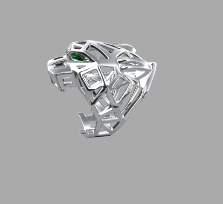 Fashion men ring 1009 | 3d print model