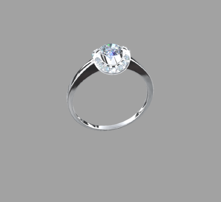 Women rings 1011 | 3d print model