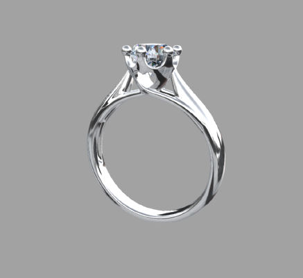 Women rings 1013 | 3d print model
