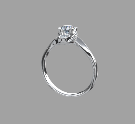 Women rings 1016 | 3d print model