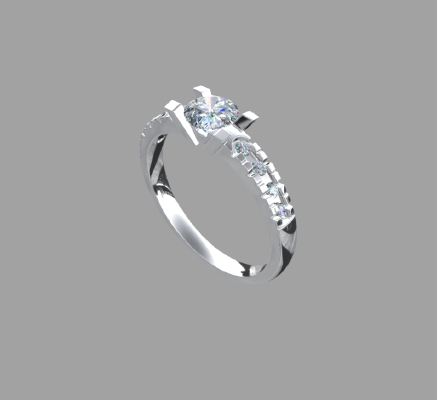 Women rings 1018 | 3d print model