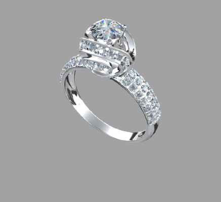 Women rings 1031 | 3d print model