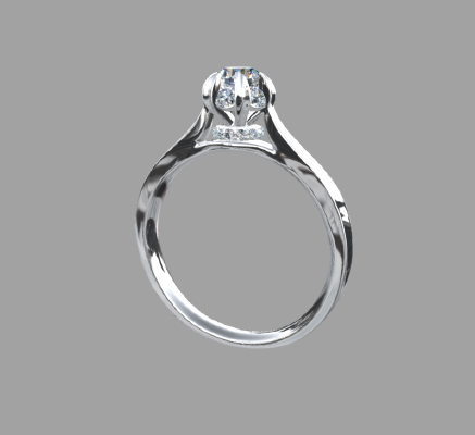 Women rings 1032 | 3d print model