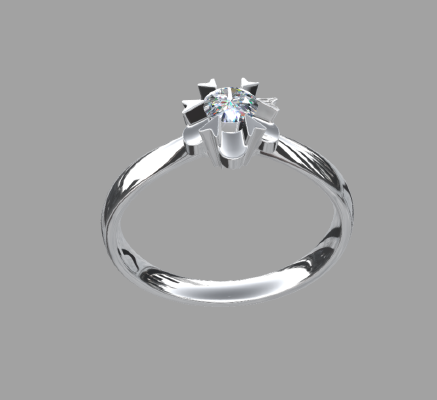 Women rings 1037 | 3d print model