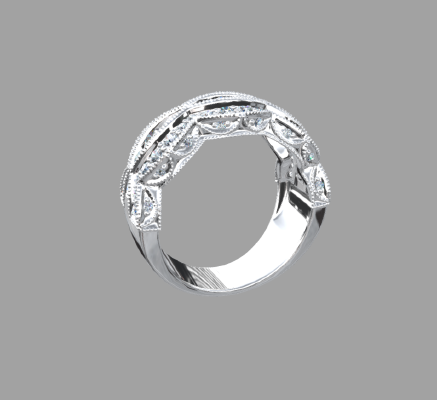 Women rings 1039 | 3d print model