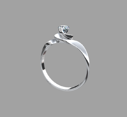 Women rings 1046 | 3d print model