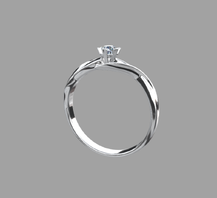 Women rings 1053 | 3d print model