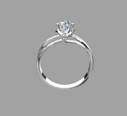 Women rings 1062 | 3d print model