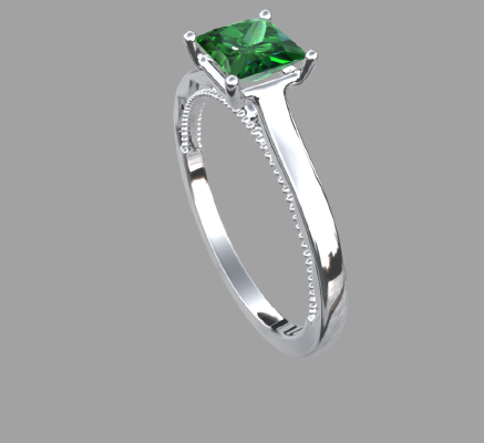 Women rings 1068 | 3d print model