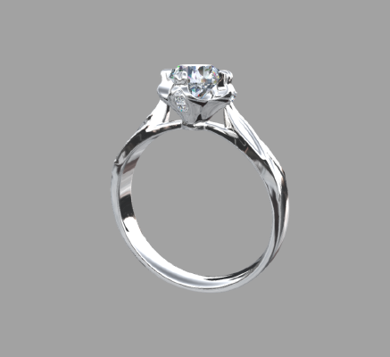 Women rings 1078 | 3d print model