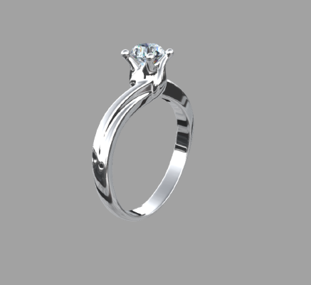 Women rings 1086 | 3d print model