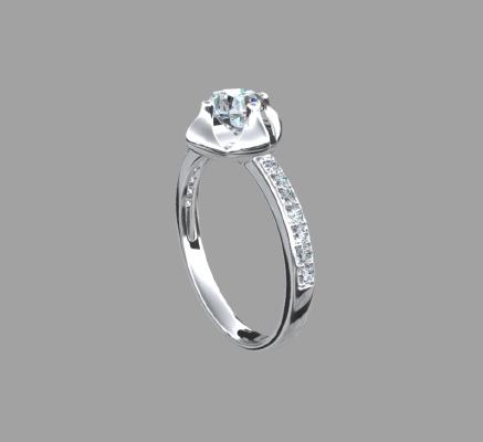 Women rings 1103 | 3d print model