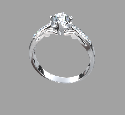 Women rings 1106 | 3d print model
