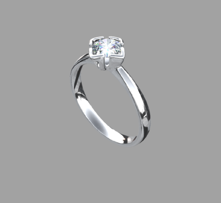 Women rings 1107 | 3d print model