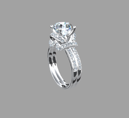 Women rings 1108 | 3d print model