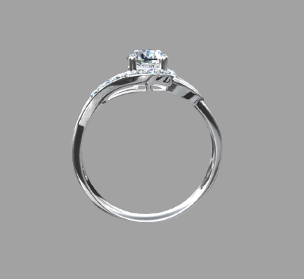 Women rings 1110 | 3d print model