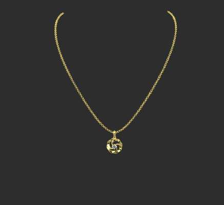 Pendant & Necklace 1113 | 3d print model