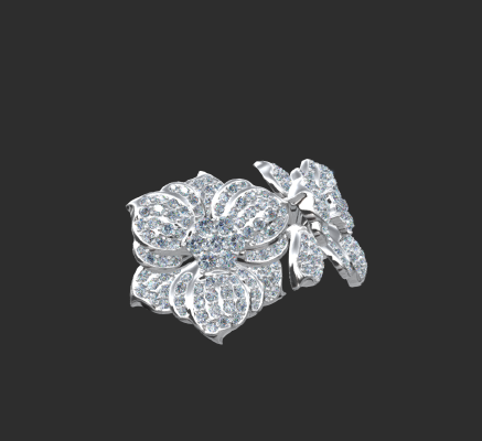Earrings 1118 | 3d print model