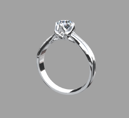 Women rings 1119 | 3d print model