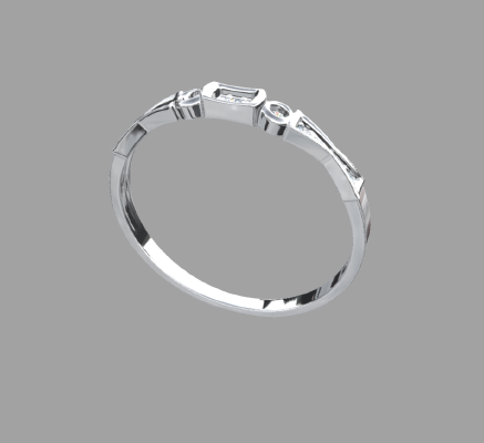 Women rings 1120 | 3d print model