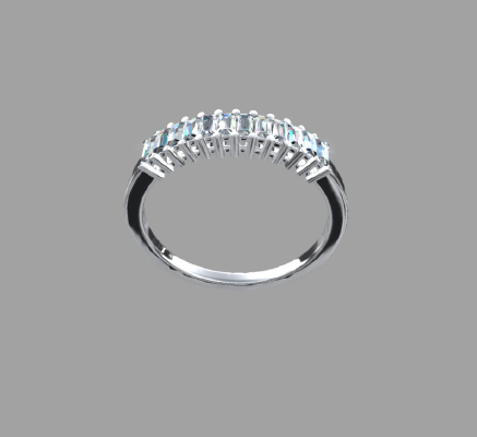 Women rings 1123 | 3d print model